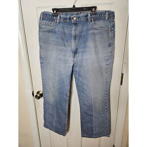 Levis 517 Jeans 42x30 Blue Denim Bootcut Cowboy Vintage Made in USA 1999